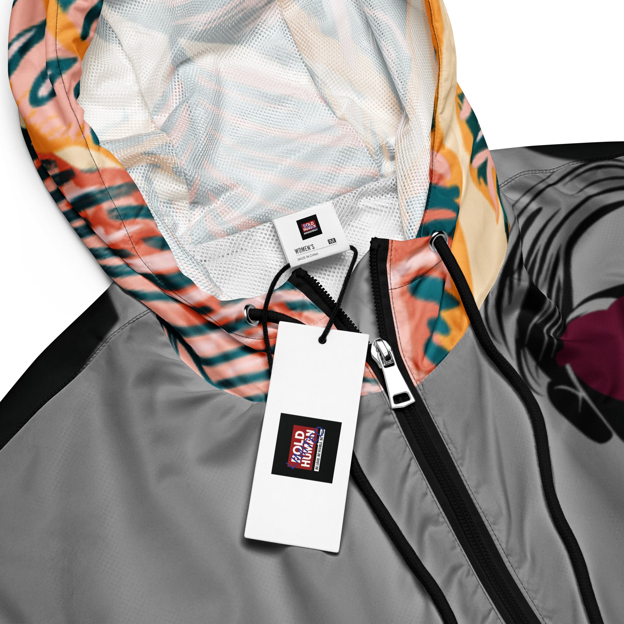 Women’s cropped windbreaker Jacke Nobel