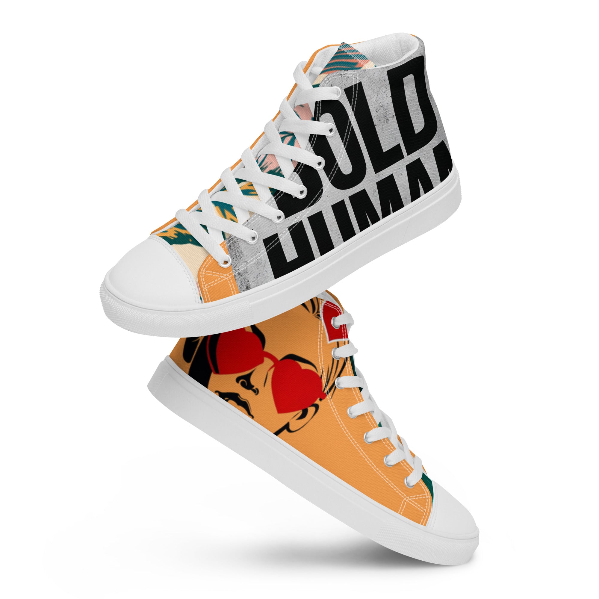 Women’s high top canvas shoes Texas Rose